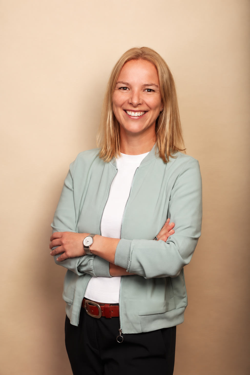 Annette Rausch in einer vertraulichen Beratungssituation